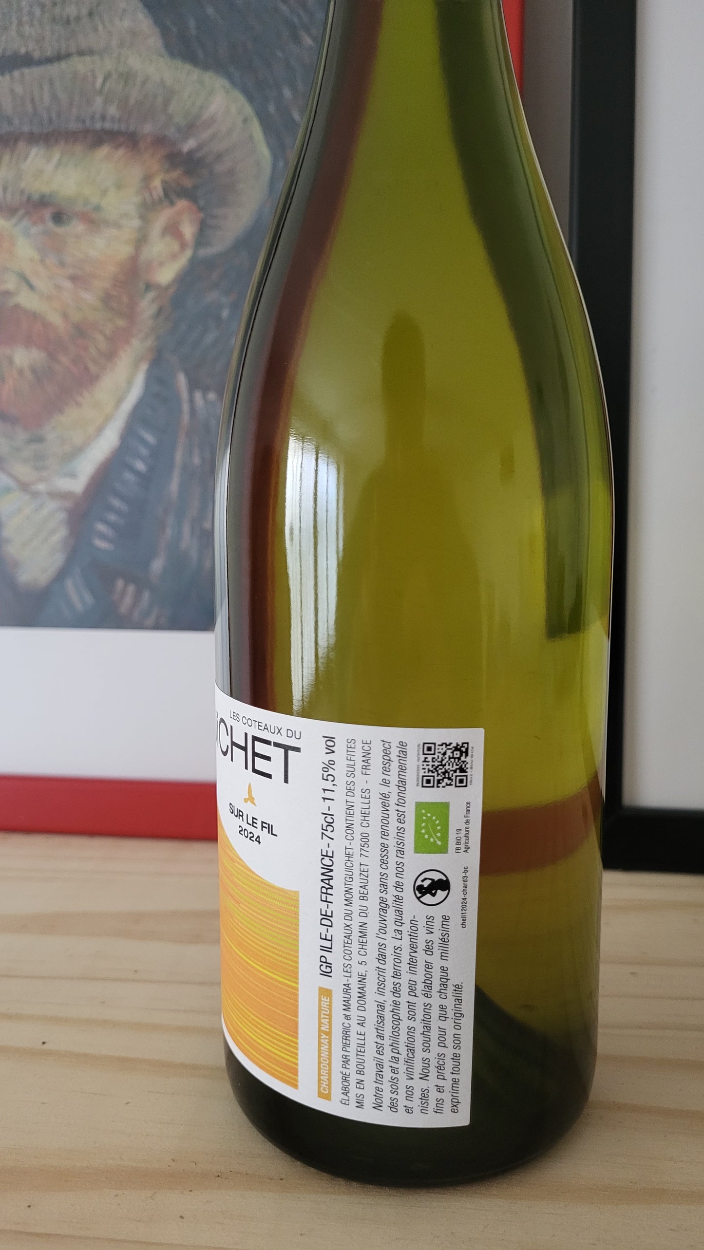 Les Coteaux du Montguichet -Chardonnay Sur Le Fil 2024